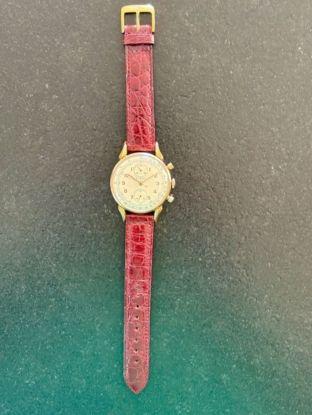 Orologi: Eldor Schaltradchrono Valjoux 37.5 mm – Usato da Arzier-Le Muids venduto da Pharmland 1