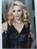 Original Madonna Autogramm Mit Zertifikat COA Signed