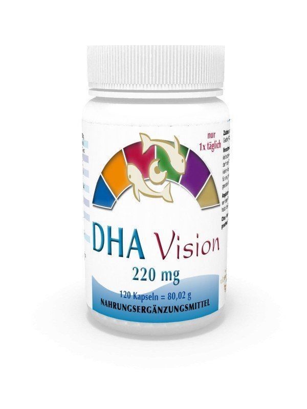 Nutrition, Vitamines & Minéraux: DHA Vision 220mg 120 Kapseln – Neuf avec emballage d'origine à Tiefenbach par nhp-bedarf
