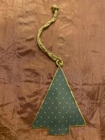 Tannenbaum Anhänger Metall Weihnachten Advent Dekoration