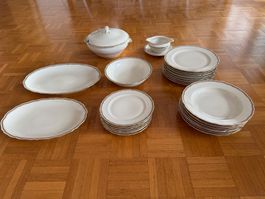 Seltmann Weiden Speiseservice Goldrand – Vintage U.S. Zone