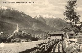 Fiesch  VS   mit Bettlihorn        um  1 9 1 6