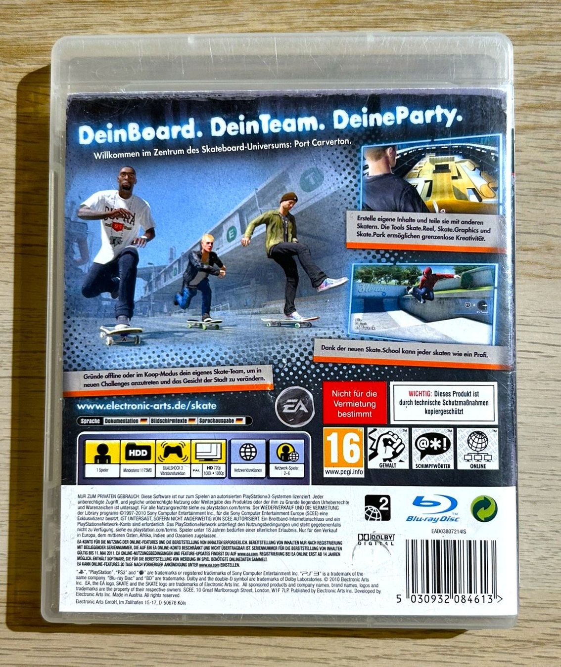 Sony Spiele: Skate 3 PS3 – Gebraucht aus St. Gallen von Alpine.Arcade 1