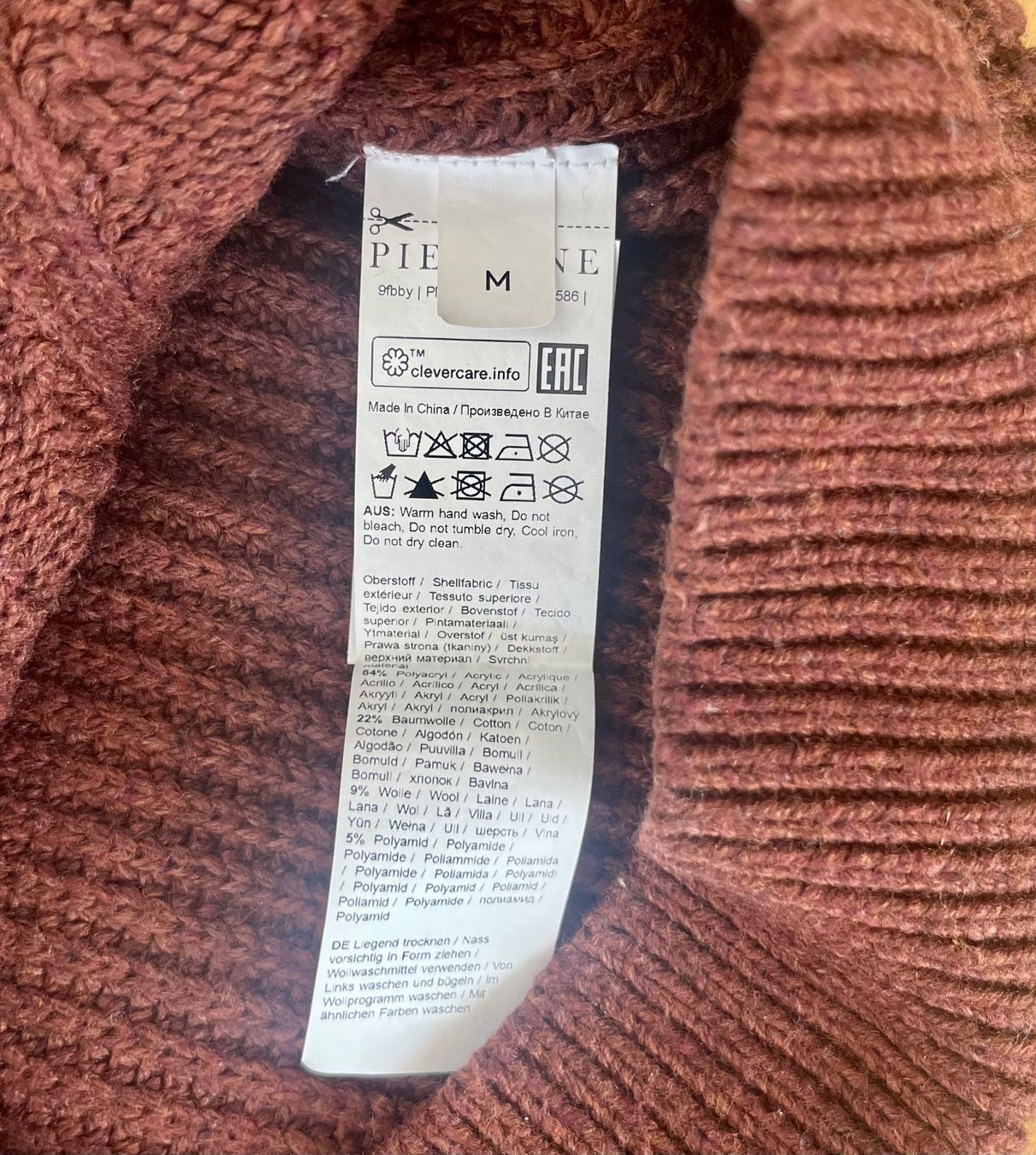 Pullover & Sweatshirts: Pullover Bordeaux Gr M – Gebraucht aus Zollikofen von Michel_A 2