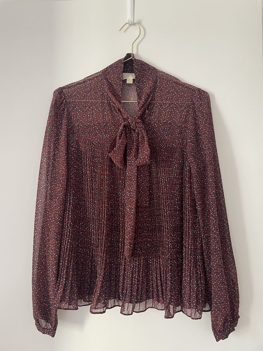 Michael Kors Camicette: Michael Kors Bluse mit Schleife | Gr. S – Usato da Zürich venduto da sro_kn6w
