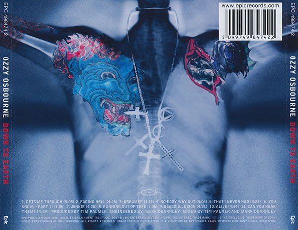 CD: CD Ozzy Osbourne - Down to earth (2001) – Usato da Möriken AG venduto da mineralia 1