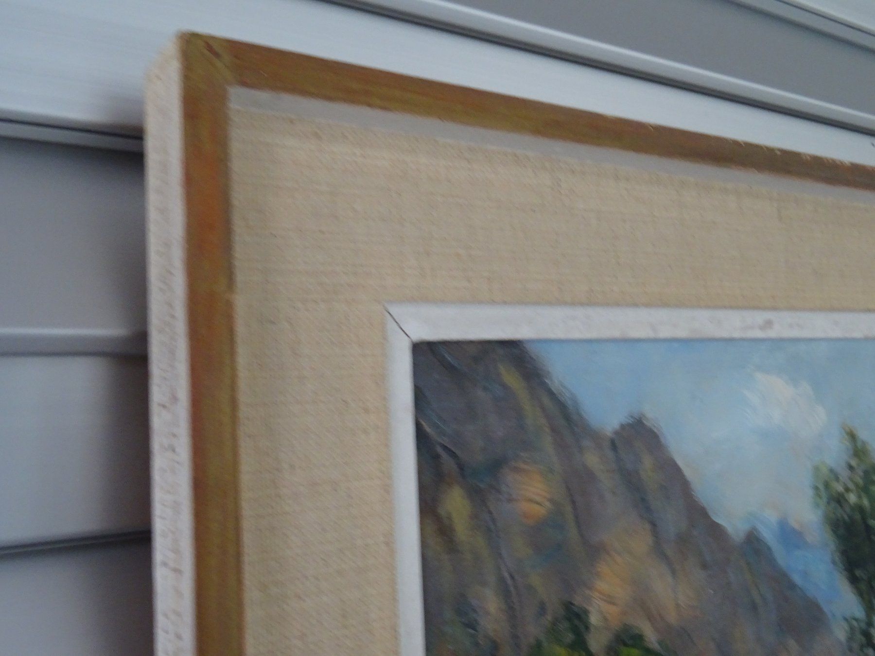 Dipinti: Ölbild Edmond Ducret mit Holzrahmen – Usato da Rothrist venduto da heinrich1966 4
