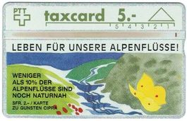 Taxcard 203L_27649 Alpenschutzkommission Vaduz