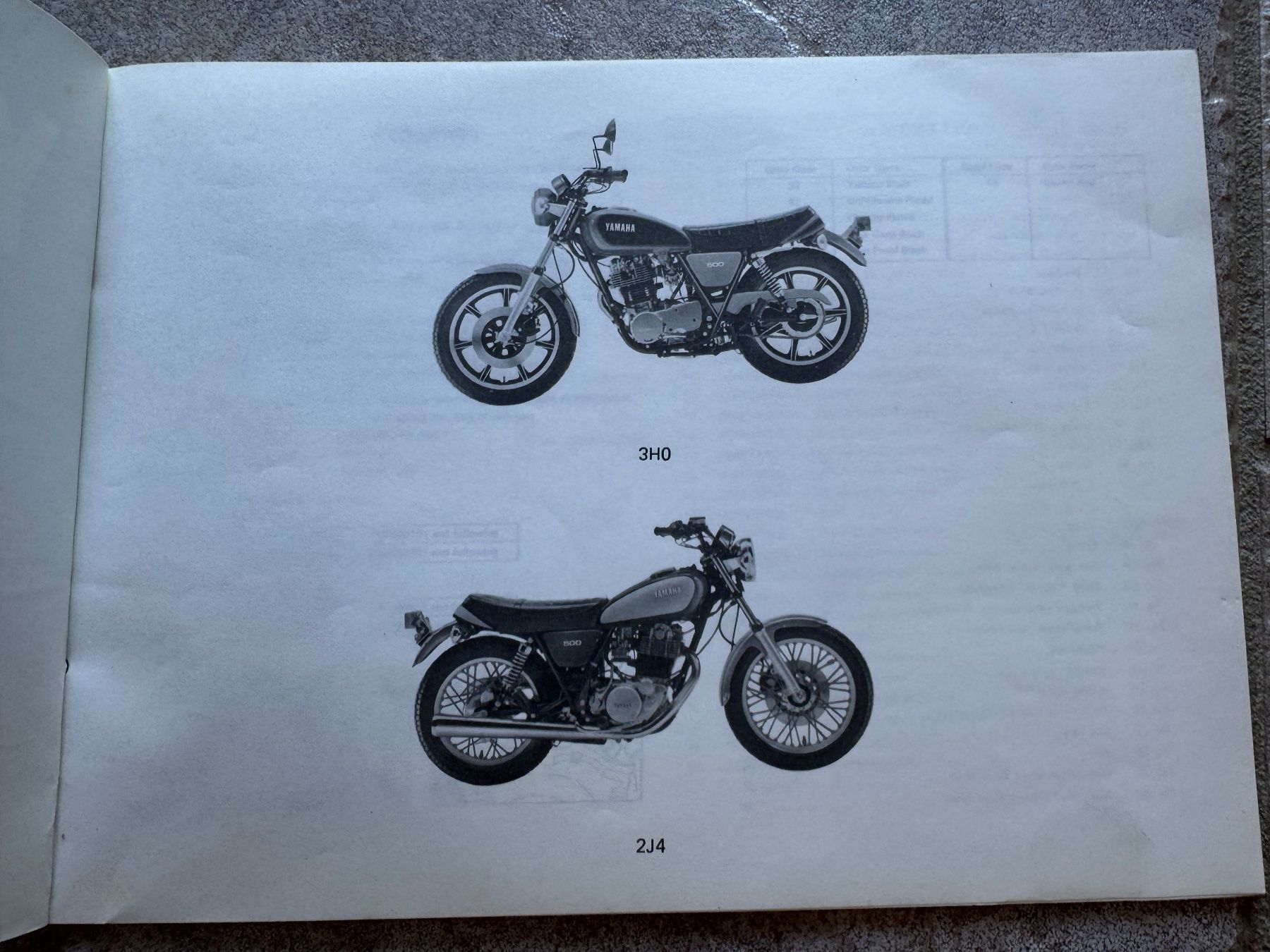 Yamaha Strada: Yamaha SR 500 / SR500 79 – Usato da Morrens VD venduto da kawah2 1