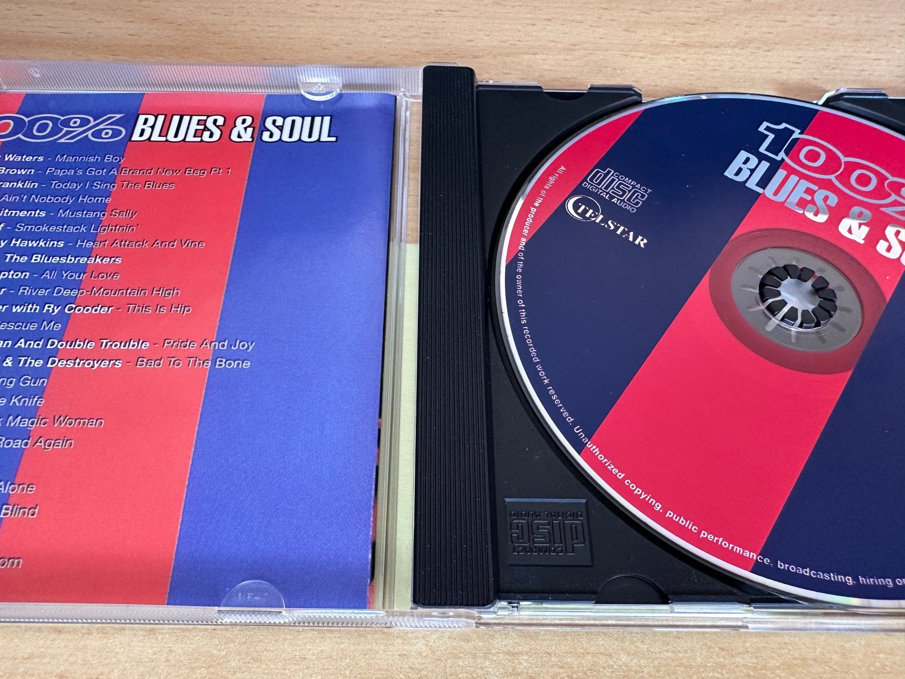 CDs: Various – 100% Blues & Soul – Gebraucht aus Rikon im Tösstal von Alpenmutz 2