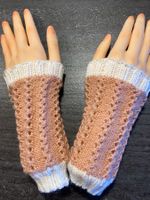 Pulswärmer, Amedisli, Mittli, handgestrickt. 🐭