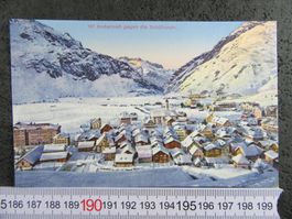 ANDERMATT SCHNEE GEGEN SCHÖLLENEN URI AK