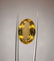 Ab 1 Fr. - Top 18.93 ct Lemon Quarz - unbehandelt