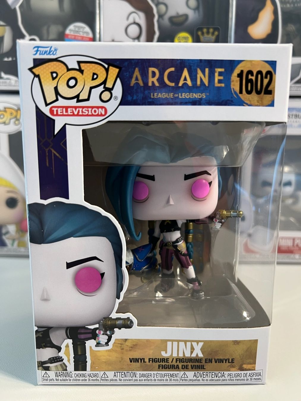 Funko Figuren: Funko POP! Television Arcane Jinx – Neu und originalverpackt aus Le Mouret von perfectbijou