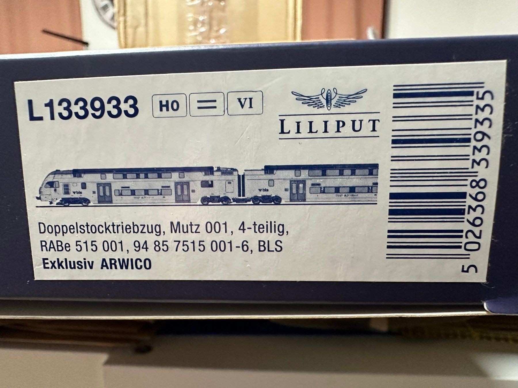 Liliput Modelleisenbahnen: Liliput - BLS RABe 515 001 "Bern" / DC – Neu und originalverpackt aus Domat/Ems von mmx4001 2