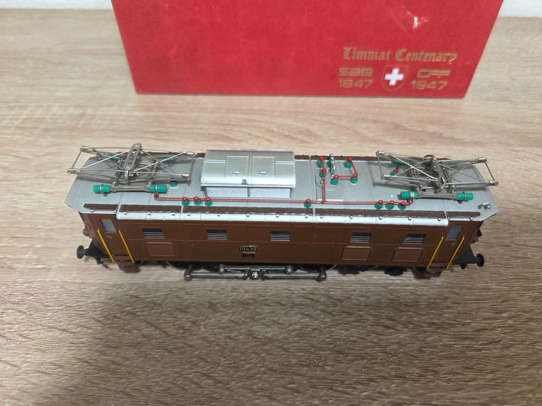 Metropolitan Modellini di ferrovie: Metropolitan 719 "Limmat Centenary" E-Lok SBB H0 – Usato da St-Aubin-Sauges venduto da Lo_Go 5