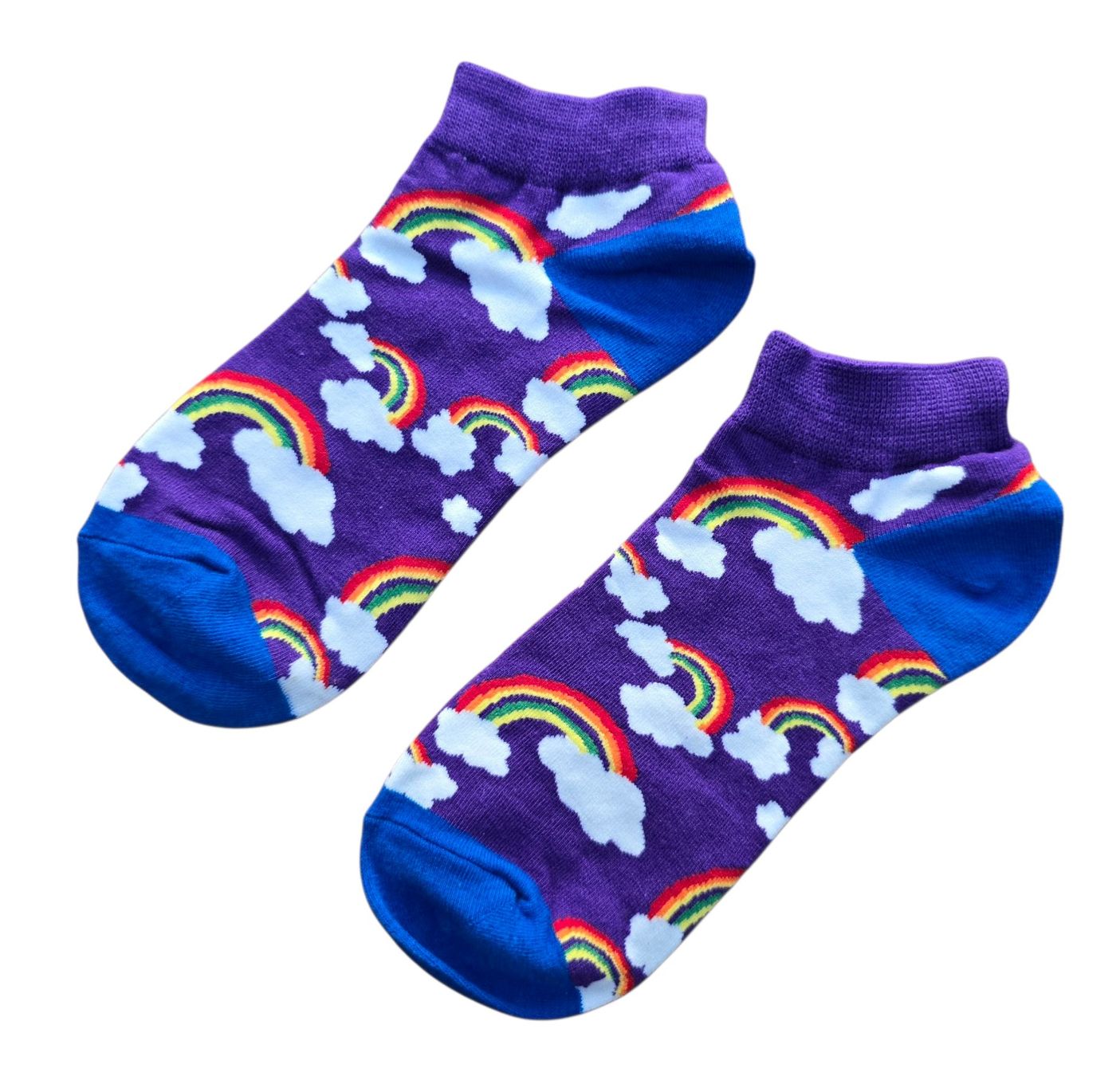 Calze: Sneaker-Socken Regenbogen / Pride / Rainbow / Wolken / Cloud – Nuovo e nell'imballaggio originale da Zürich venduto da amysmith 1