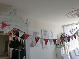 Wimpelkette Wimpel Geburtstag Hochzeit Girlande Shabby Chic