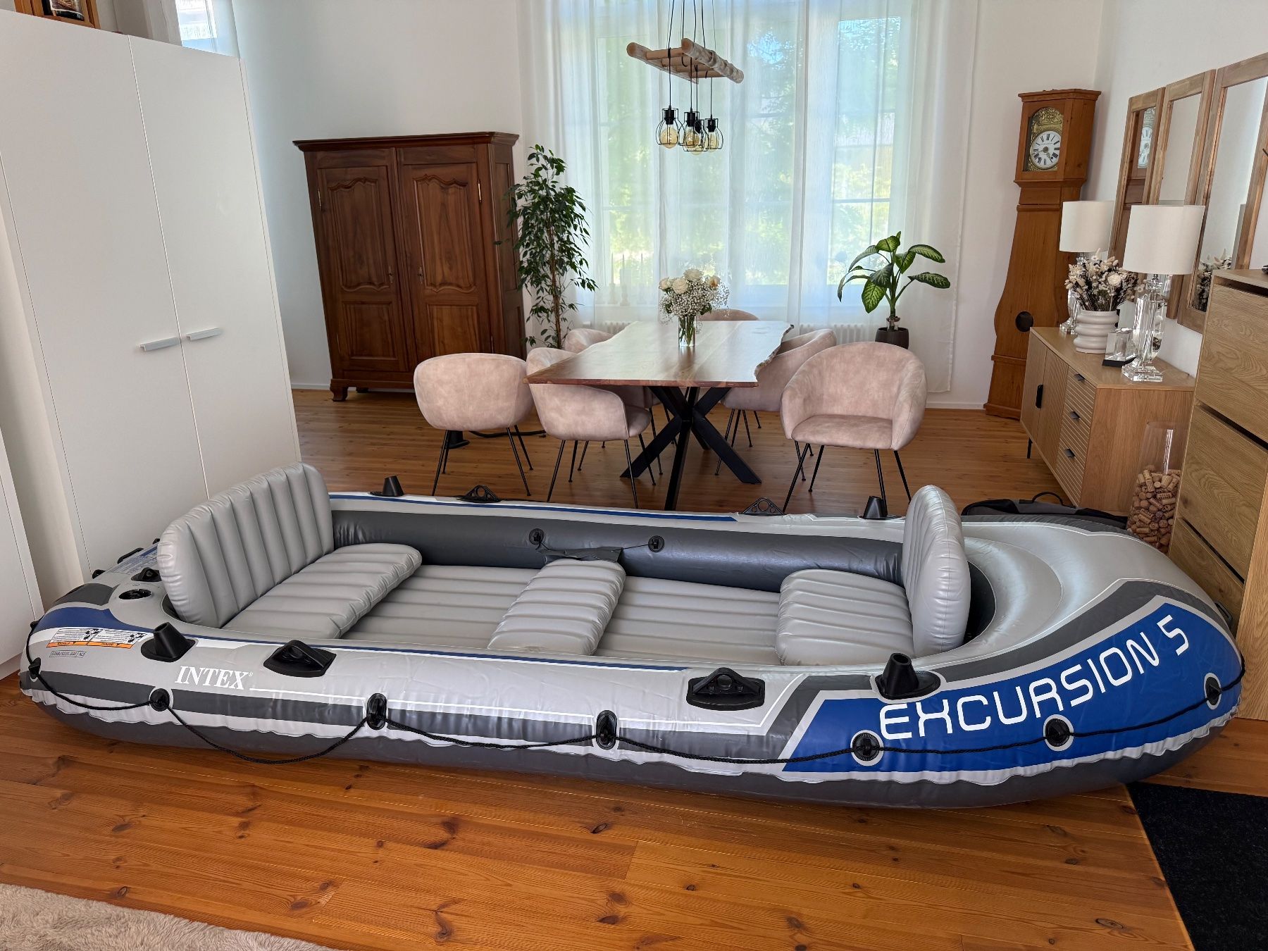 Bateaux: Schlauchboot Intex Escursion  5 – D'occasion à Stein am Rhein par splashed10