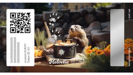 Swiss Crypto Stamp 4.0 - Fondue  (ID 5)