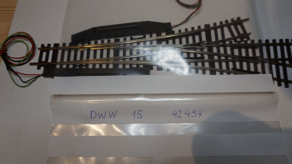 Roco 42454 Line ohne Bet. DWW 15 inkl. elektrischer Antriebe (Gebraucht ...