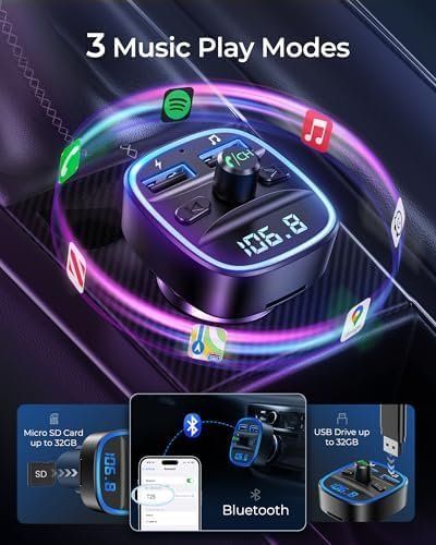 Unità & Adattatore: Bluetooth FM Transmitter Auto Musik Adapter Radio KFZ 2 – Nuovo e nell'imballaggio originale da Hundwil venduto da tec_mm27 4