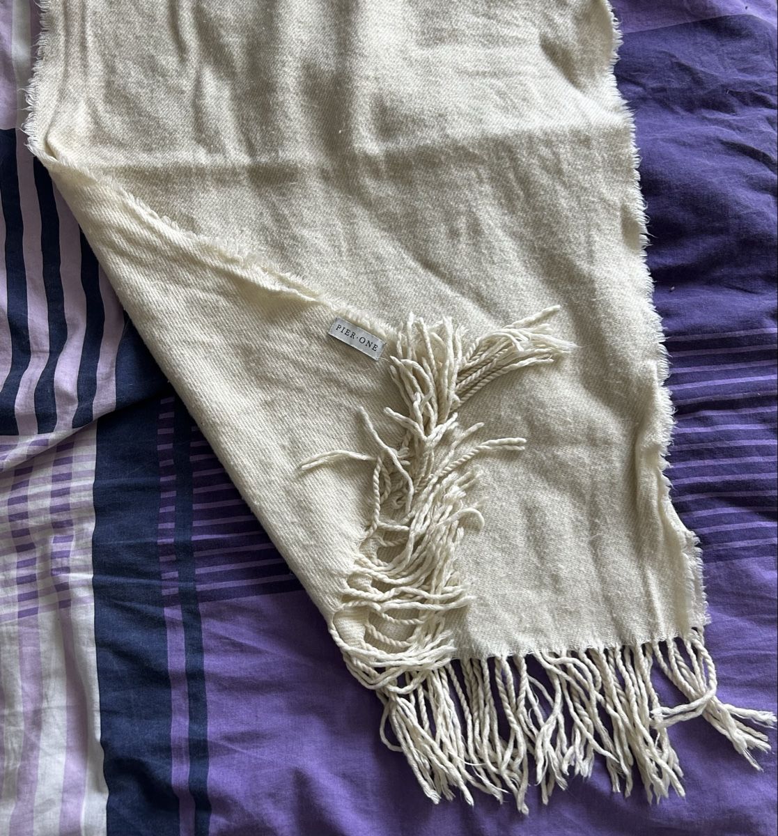 Foulards, Tücher & Schals: Pier one Beiger Schal – Gebraucht aus Zürich von ElsterAuge7 1