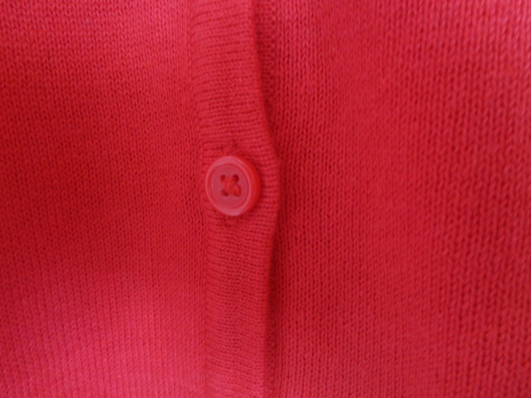 Giacche: Leichte Strickjacke, rot, Gr. 38, Baumwolle, NEU! – Nuovo (secondo la descrizione) da Wiesendangen venduto da Gullfoss 4