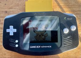 Nintendo Game Boy Advance (AGB-001) Schwarz • Gepflegt & Top