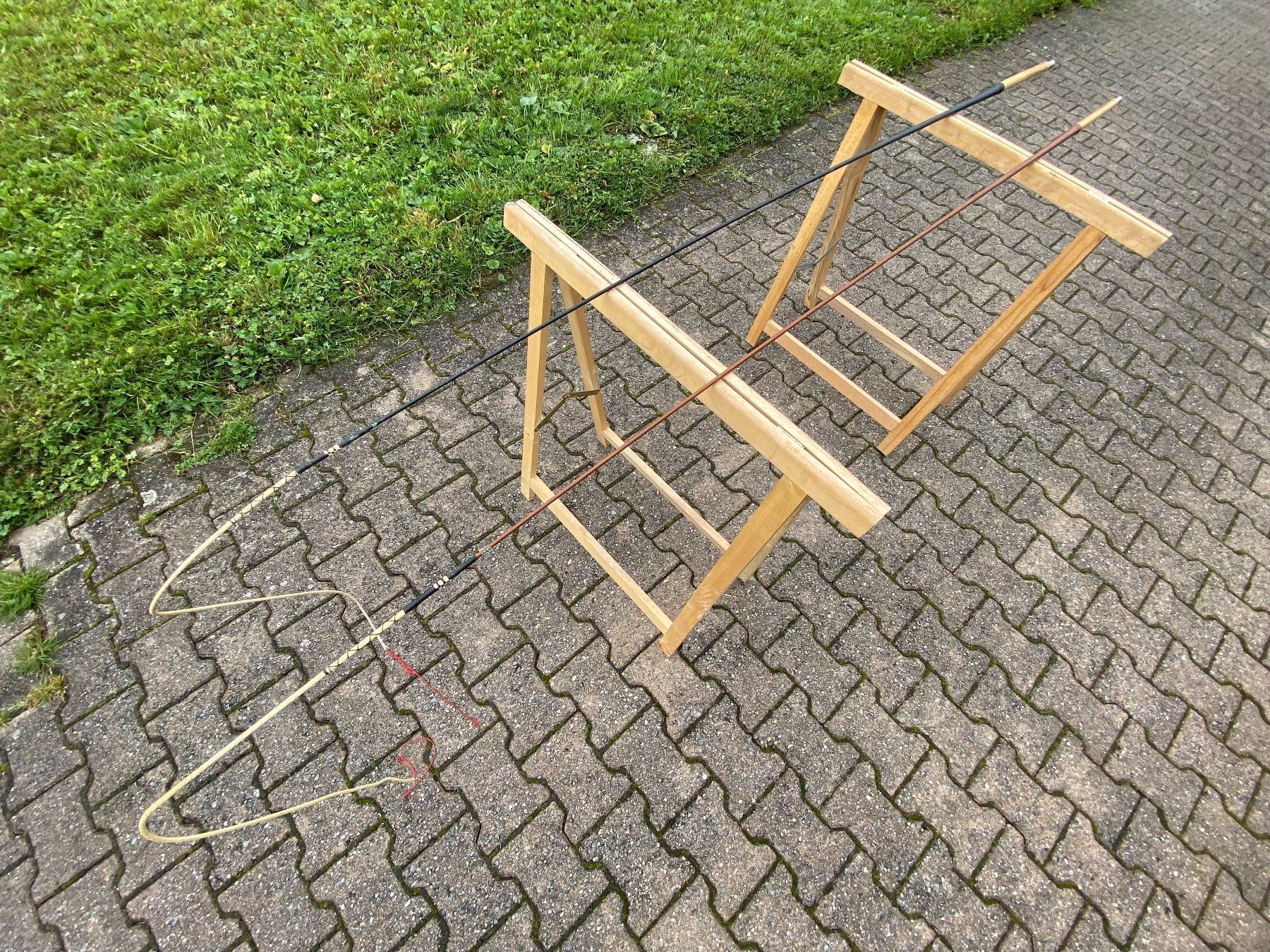 Carrozze: 2 schöne Fleck Bogenpeitschen – Usato da Feldbach venduto da Fea1 3