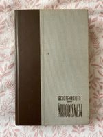 Schopenhauer; Aphorismen zur Lebensweisheit