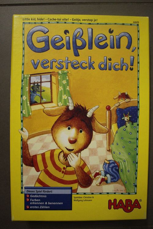 Lernspiel: Geisslein, versteck dich | Kaufen auf Ricardo