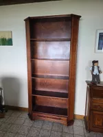 Bibliothèque 95 (avec rebord de 3 cm) X 28 x 205