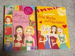 2 Bücher Zicken Zoff Herzgeflüster, zum verlieben