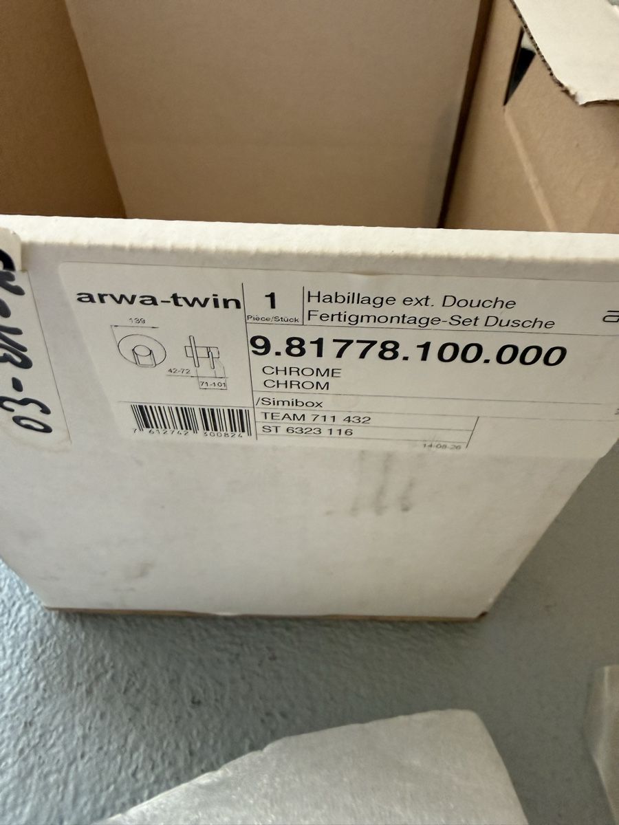 Arwa Docce: Arwa Twin Bade-Duschenmischer UP Endset&Simibox – Nuovo e nell'imballaggio originale da zunzgen venduto da jasminka75 4