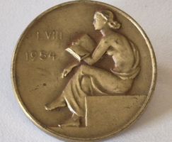 1.-August-Abzeichen 1954 Helvetia