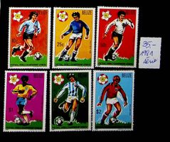 AMÉRIQUE BELIZE SÉRIE DE TIMBRES NEUFS** 1981 35 € /MAI168