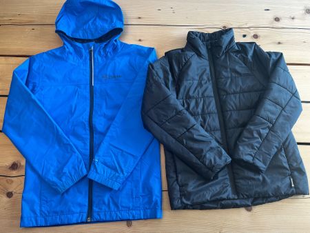 Columbia Regenjacke / Jacke & Reima Steppjacke 134/140