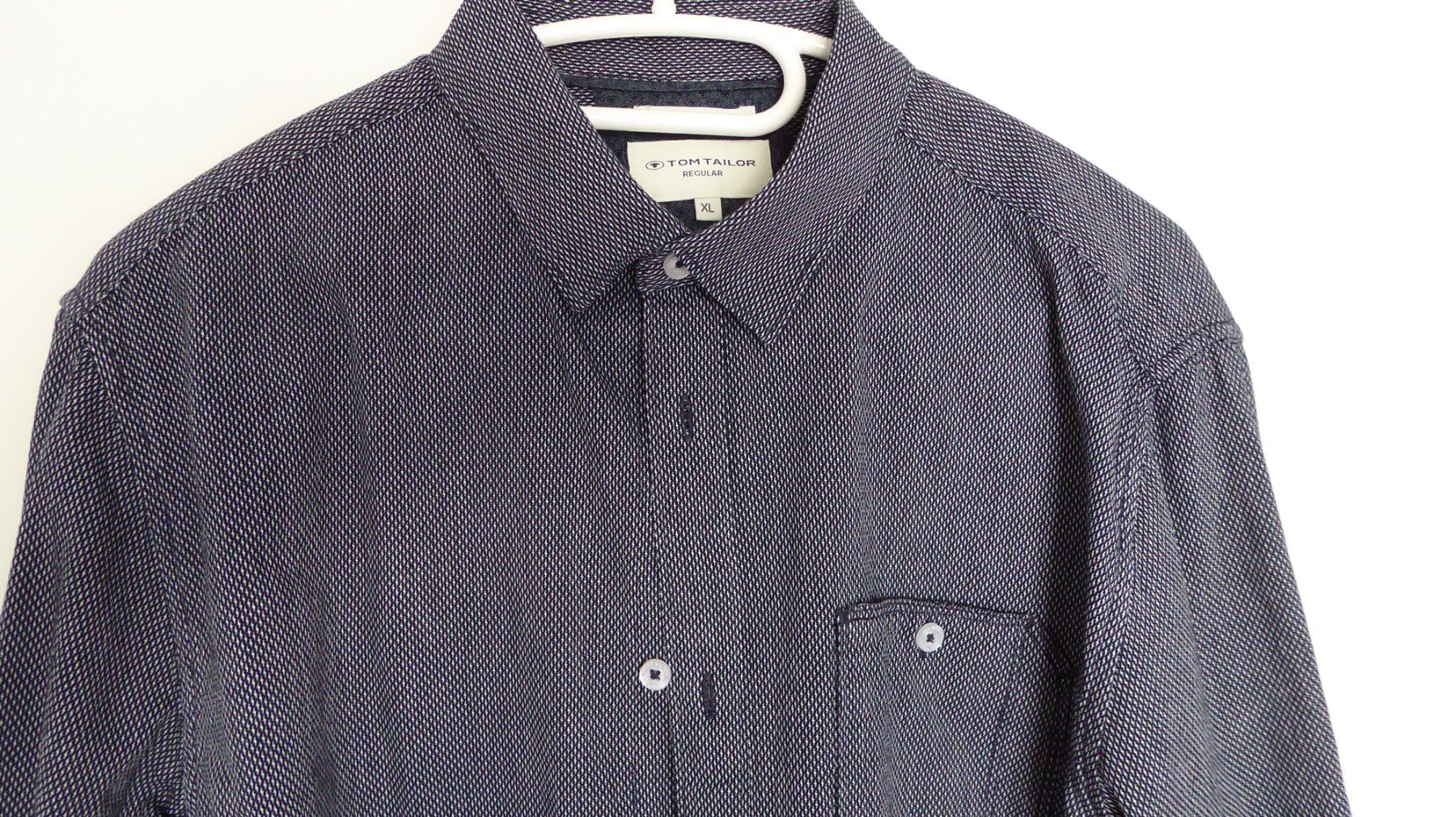 Tom Tailor Camicie: Langarmhemd Tom Tailor blau Grösse XL – Nuovo (secondo la descrizione) da Entlebuch venduto da roma6370 1