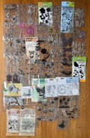 Riesiges Lot 150  Silikonstempel-Sets / Stanzschablonen-Sets