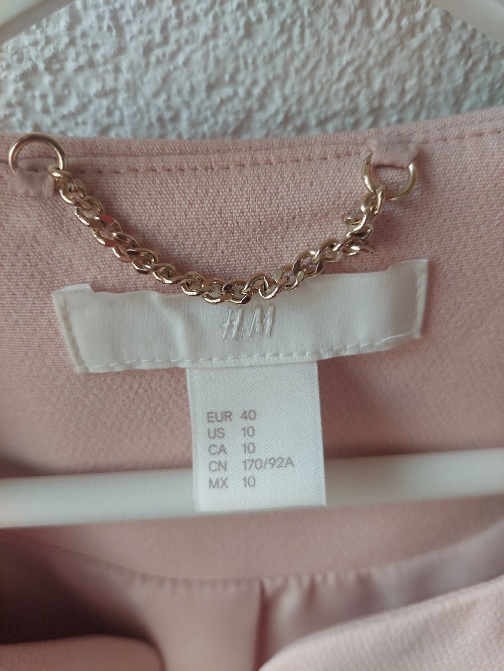 H&M Giacche: Blazer hellrosa Gr.40 H&M – Usato da Magglingen/Macolin venduto da Muriel_C 1