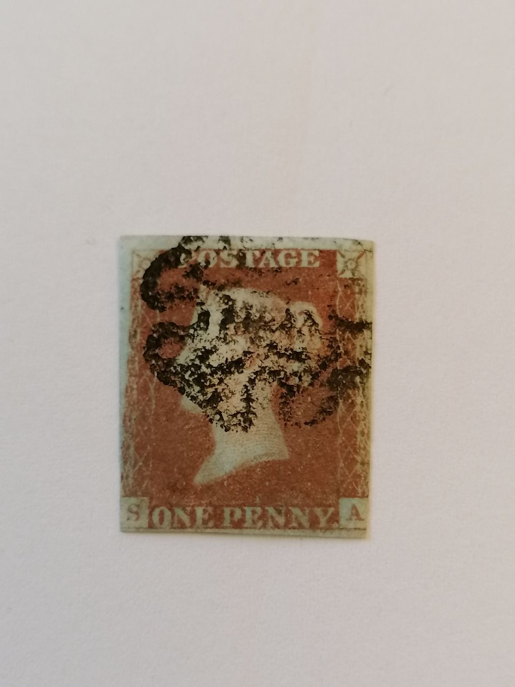 Tutti i francobolli: One Penny red 1841, Platte 10 – Usato da Happerswil venduto da tschergi