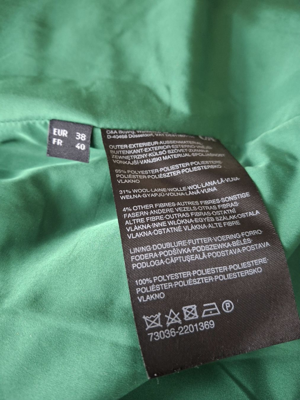 C&A Manteaux: Mantel – D'occasion à Studen BE par sch_fzs6 2