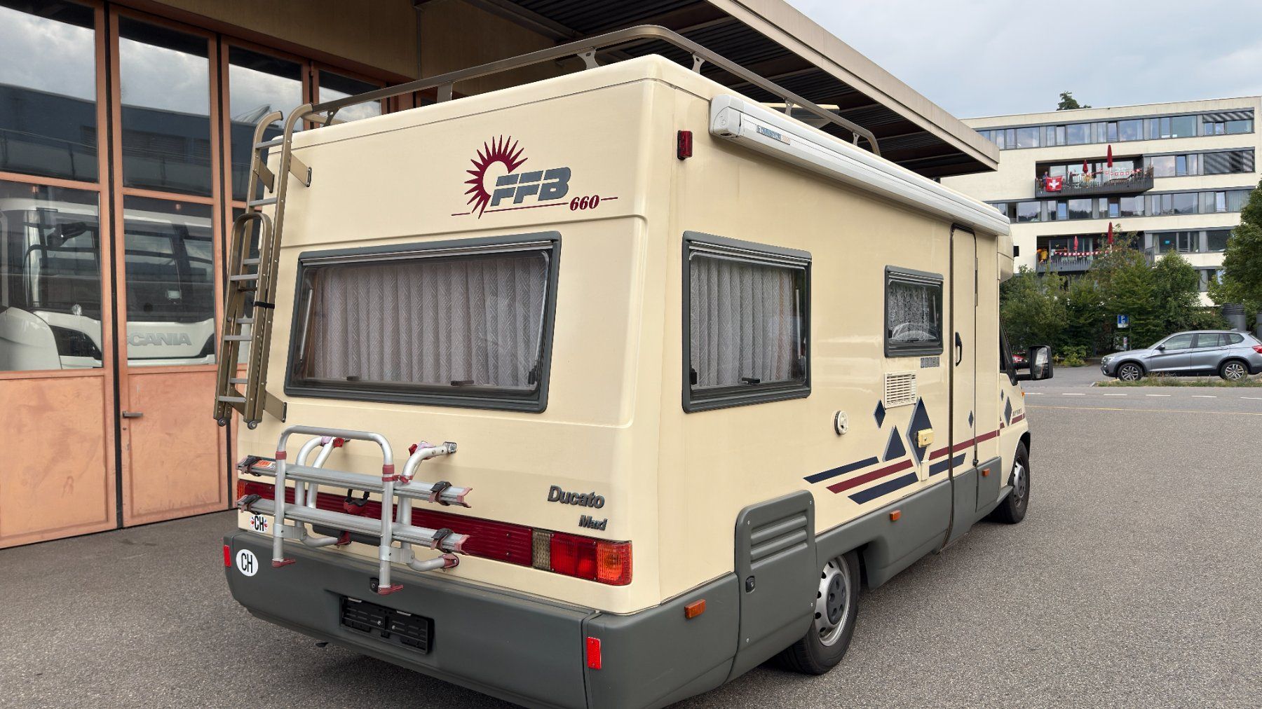 Ffb Veicoli da campeggio: FFB Wohnmobil Fiat Ducato 2,5TDI – Usato da Spiez venduto da Zeitgeist 3