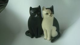 Katzenpaar "Robert & Caroline" von Dept. 56 Martin Leman 5cm