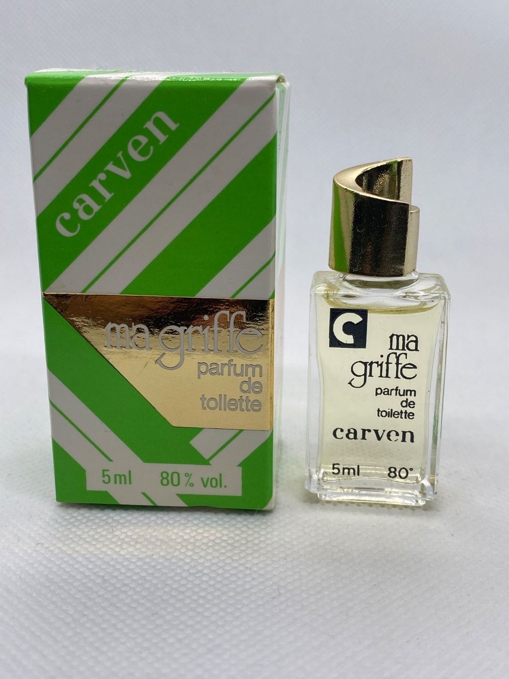 Flacons: Parfums miniature Carven ma Griffe 5 ml – Neu und originalverpackt aus Saillon von Libellule7