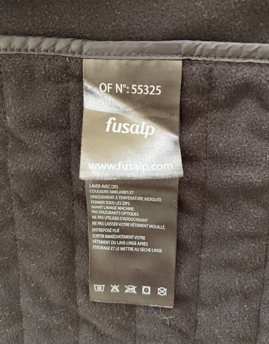 Fusalp Giacche: Fusalp Full Zip Sweater Black Color, Man, Small – Usato da Cham venduto da all_rd7b 3