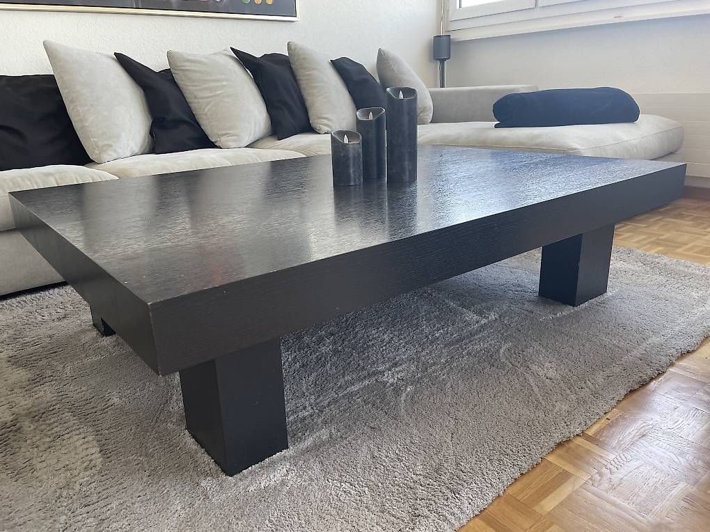 Tische: Belle table basse Wengé – Gebraucht aus Genève von Zuanon