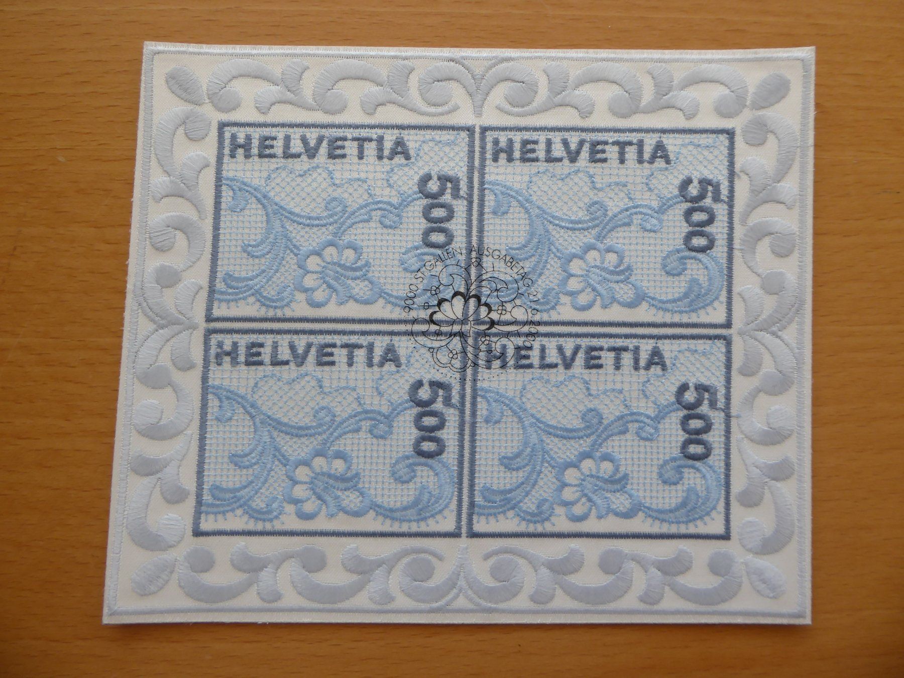 Alle Briefmarken: Stickerei Block E.T. – Gebraucht aus Rothrist von swisstools
