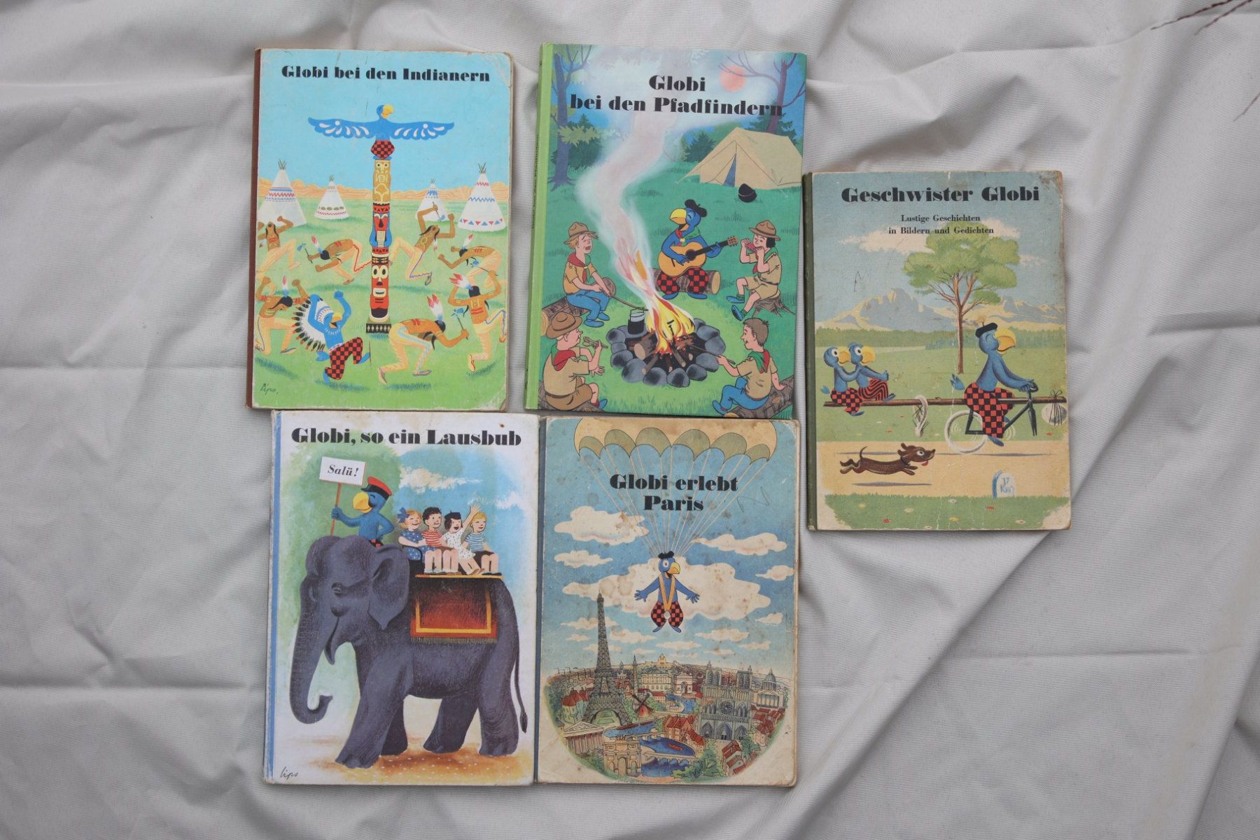Bücher: 5 Alte Globi Bücher – Gebraucht aus Wetzikon ZH von Scipio80